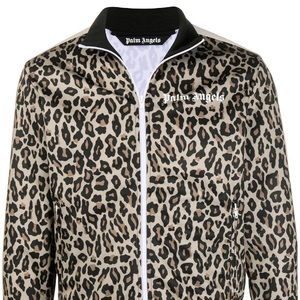 Palm Angels Leopard Track Jacket